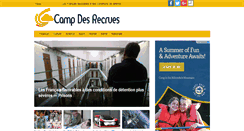 Desktop Screenshot of campdesrecrues.com