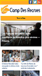 Mobile Screenshot of campdesrecrues.com